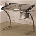 Glass Drafting/Crafts Table
