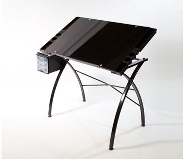 Glass Drawing Table